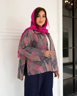 مانتو ژاکارد شیک عید