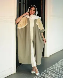 مدل مانتو عبایی جدید