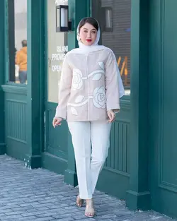 کت شیک گل شانتون