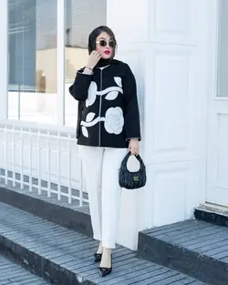 کت شیک گل شانتون