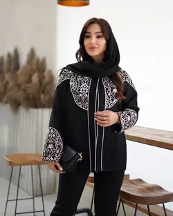 کت کتان لمه ترکیبی