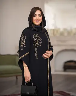 مانتو سایز بزرگ گلدوزی