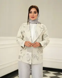 کت شلوار ژاکارد شیک