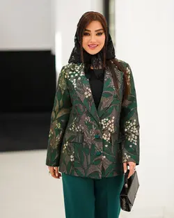 خاص ترین کت شلوار ژاکارد