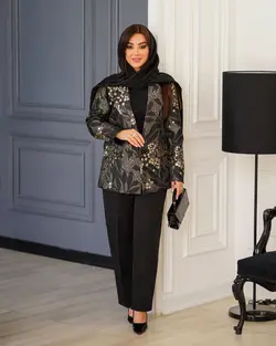 خاص ترین کت شلوار ژاکارد