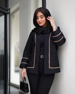 مانتو مزونی لنین گلدوزی