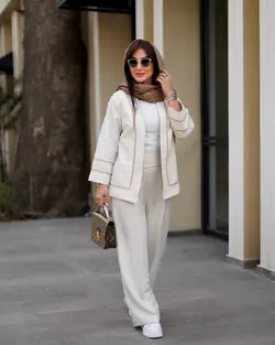 مانتو مزونی لنین گلدوزی