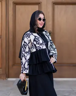 مانتو مزونی 1404قیطون دوزی