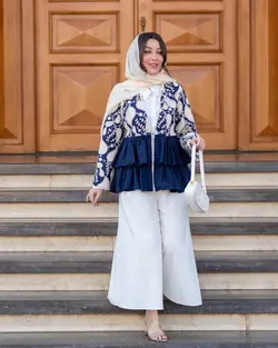 مانتو مزونی 1404قیطون دوزی