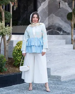 مانتو مزونی 1404قیطون دوزی