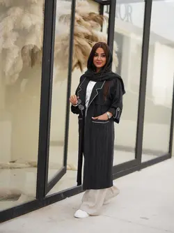 مانتو یقه انگلیسی بلند