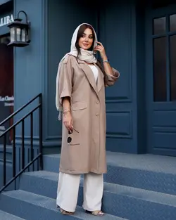 مانتو بلند مدل هانا