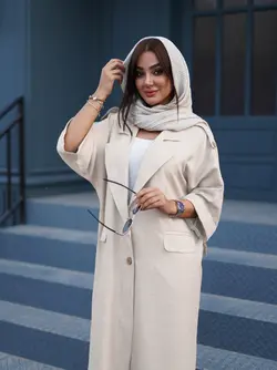 مانتو بلند مدل هانا