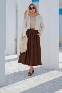 مانتو دامن مدل نیلای