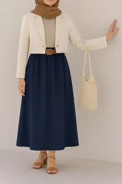 مانتو دامن مدل نیلای