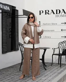 مانتو شلوار ژاکارد جدید