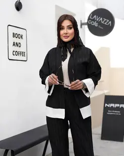 مانتو شلوار ژاکارد جدید