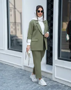 مانتو شلوار جذاب تابستانه