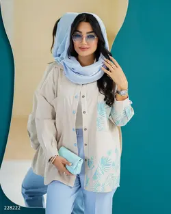 مانتو شلوار شیک طرحدار