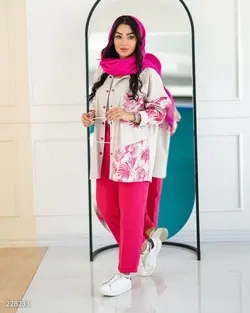 مانتو شلوار شیک طرحدار