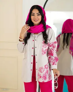 مانتو شلوار شیک طرحدار