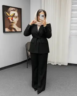 کت شلوار اداری کرپ