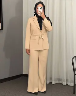 کت شلوار اداری کرپ