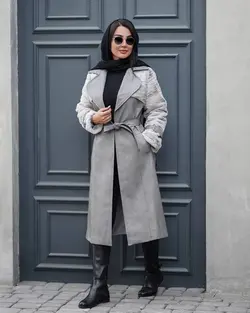 مانتو چرم مدل کوپر