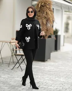 مانتو شیک کتی مخمل