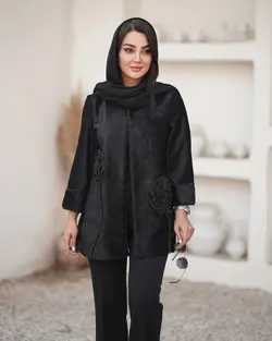 مانتو جذاب مخمل