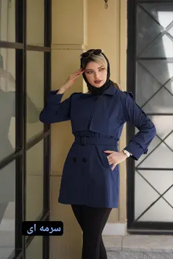 مانتو کتان جذاب پاییزه