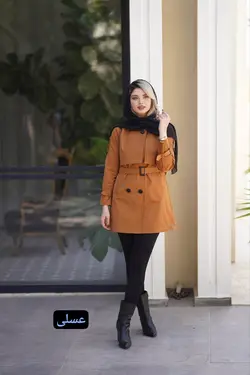 مانتو کتان جذاب پاییزه