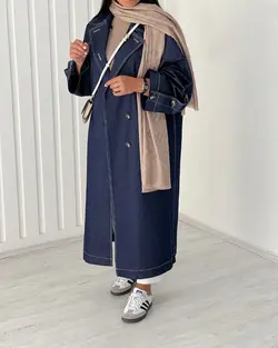 مانتو بلند جین