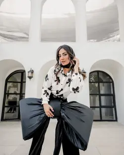 شومیز خاص پاپیون ترند