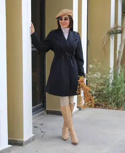 بارانی بلند زنانه 1404