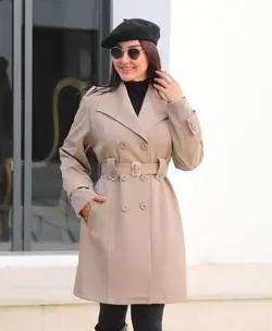 بارانی بلند زنانه 1404