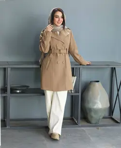 بارانی بلند زنانه 1404