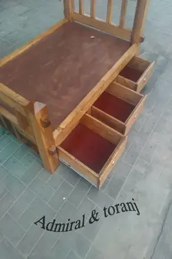 تخت خواب طرح مینا