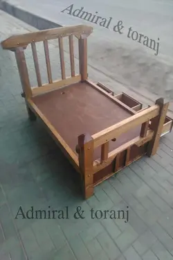 تخت خواب طرح مینا