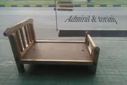 تخت خواب طرح مینا