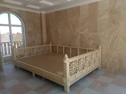 تخت سنتی بزرگ شمسه قرنیز ستاره دار