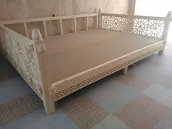 تخت سنتی بزرگ شمسه قرنیز ستاره دار