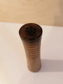 نمکدان چوبی مدل دودکش