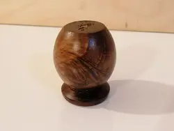 نمکدان چوبی مدل تخم مرغی