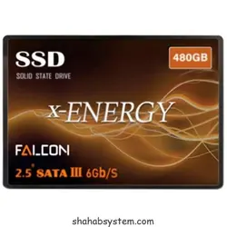 هارد SSD اینترنال ایکس انرژی مدل FALCON ظرفیت 480 گیگابایت گارانتی 36 ماهه IPM - کارا ویژن