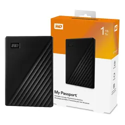 هارد اکسترنال وسترن دیجیتال مدل My Passport -ظرفیت 1 ترابایت - کارا ویژن