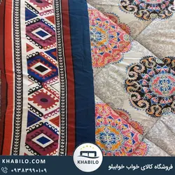 مشخصات، قیمت و خرید روتختی پلی کتان مدل گلیم | خوابیلو