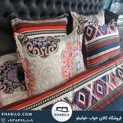 مشخصات، قیمت و خرید روتختی پلی کتان مدل گلیم | خوابیلو