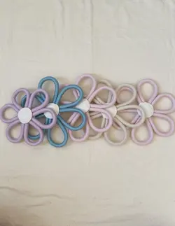 گل مکرومه ایی تک رنگ