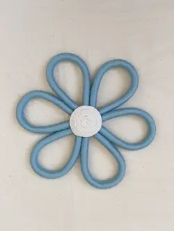 گل مکرومه ایی تک رنگ